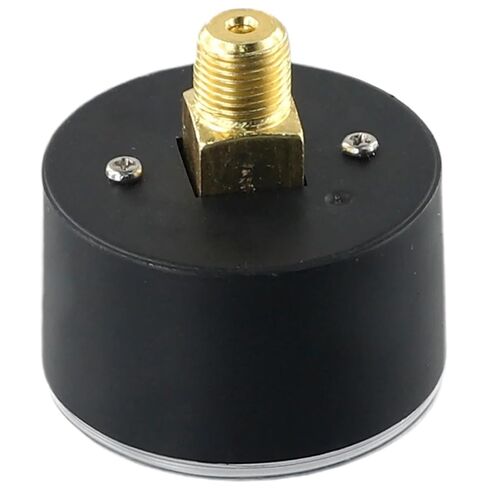 ضاغط الهواء هوائي قياس ضغط السوائل الهيدروليكية 0-12Bar / 0-180PSI فراغ مقياس الضغط الهاتفي مقياس مزدوج الطلب in Kuwait
