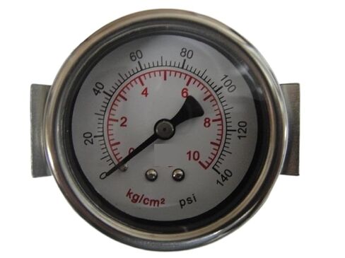 4 قطعة/الوحدة Y50-ZV 2 "50 مللي متر 140psi قياس الضغط ، 10 كجم/cm2 مقياس الضغط ، PT1/4 الموضوع الخلفي مع U-المشبك in Kuwait