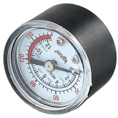 ضاغط الهواء مقياس ضغط السوائل الهيدروليكية الهوائية 0-12Bar / 0-180PSI مع ملحقات ضاغط الهواء الكبيرة in Kuwait