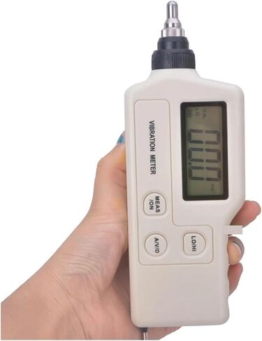 جهاز اختبار الاهتزاز، محلل رقمي LCD محمول بإضاءة خلفية لإخراج التيار المتردد فيبرو 0.1~199.9 متر/ثانية2 in Kuwait