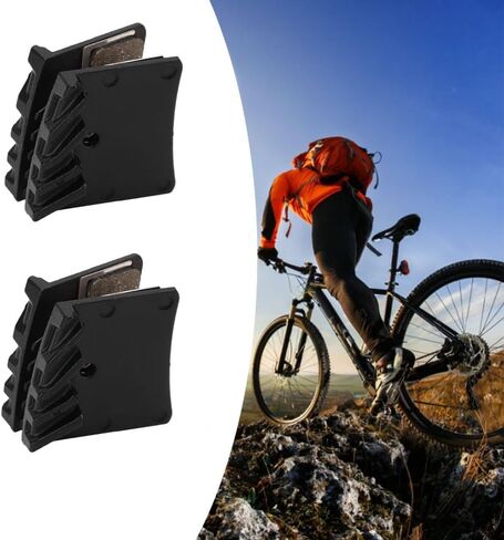 Bike Disc Brake Pads with Cooling Fins – High-Performance Replacement for III PRO E4/M4/M755/M756 & Hope M4/Te M4 Systems, Strong Locking Power in Kuwait
