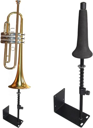 DYNWAVE Trombone Hanger Trombone Stand Space Saving Iron Trombone Rack High Performance Wall Mount for Home or Band Room Studio Wall in Kuwait