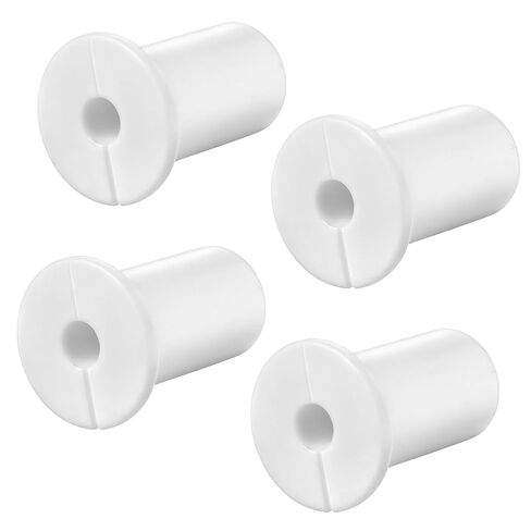 4pcs Cable Grommets for Starlink, 3/4 inch Silicone Waterproof Wall Cable Pass Through Hole Bushing Grommets for Anti-Slip Routing of Starlink & Ethernet/TV Cables Wires (White) in Kuwait