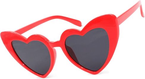 نظارات شمسية عصرية على شكل قلب وردي للرجال والنساء، مجموعة ثنائية من نظارات Mommy and Me Retro Love Cat Eye in Kuwait