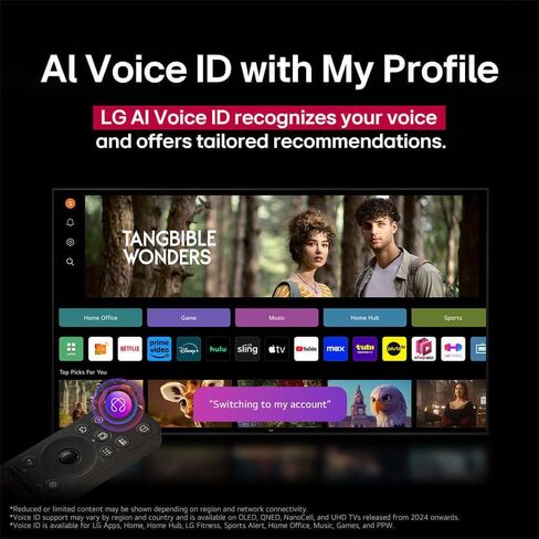 تلفزيون LG 100 بوصة فئة QNED AI 4K QNED85A Series تلفزيون ذكي مع صورة AI، صوت AI، HDR10، AI Super Upscaling 4K، وضع صانع الأفلام، Wow Orchestra، Alexa المدمج (100QNED85AU، 2025) (متجدد) in Kuwait