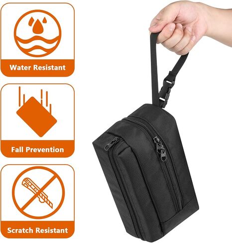 حقيبة حمل لجهاز Airmoto /Fanttik X8 for APEX/ for Woowind LP1 مضخة هواء محمولة، ضاغط هواء 120 رطل لكل بوصة مربعة منفاخ إطارات السيارة والدراجة وحامل تخزين لكابل USB والموصل والملحقات in Saudi Arabia