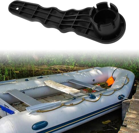 Black air Valve Wrench 4.72x1.18 inch Boat air Valve Wrench Paddle Board Valve Replacement Tool Suitable for Most Inflatable Boats Canoes Rubber Boats, etc. in Kuwait