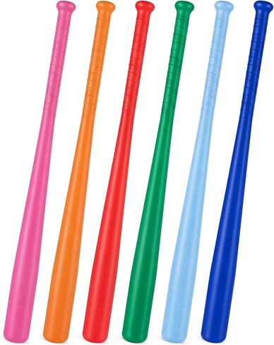 Liliful Plastic Baseball Bat 29.5 Inch Baseball Bat Solid Lightweight Plastic Bat with Molded Plastic Grip Handle for Daily Baseball Practice Festival Gift Party Decoration in Kuwait