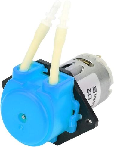 D-2 2 * 4mm Micro Peristaltic Pump Aquarium Dosing, Liquid Pump Peristaltic Dosing Aquarium 2 Head for Laboratory Analytic (Blue) in Kuwait