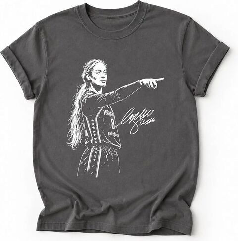 Sophie Cunningham Point Shirt Indiana Basketball #8 T-shirt Men Women in Kuwait