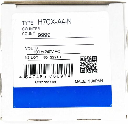 H7CX-A4-N العداد الإلكتروني H7CXA4N مغلق في الصندوق ضمان لمدة سنة واحدة in Kuwait