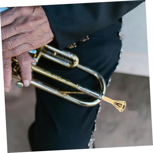 Copper French Horn Mouthpiece Elegant Metal Replacement for Beginners Professionals Smooth Surface for Rich Sound Stylish Design for Music Instrument Accessories in Kuwait