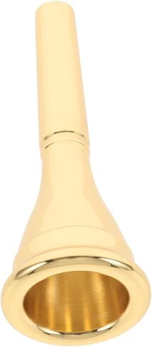 Kisangel French Horn Mouthpiece Copper Plated Replacement for Horn Musical Instruments Durable and Easy to Use for Beginners and Stage Performances Smooth Design for Optimal Sound Quality in Kuwait