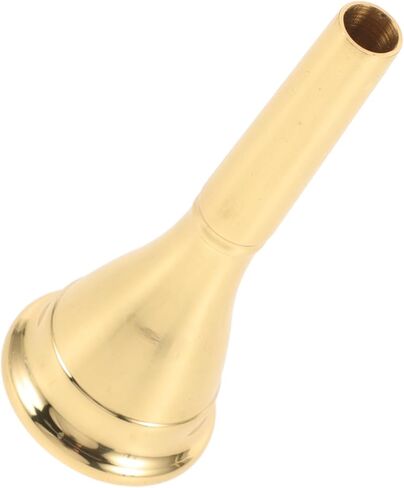 Toddmomy Portable French Horn Mouthpiece Brass Plated Copper Music Instrument Accessory for Exceptional Sound Control and Performance for Concerts and Gatherings in Kuwait