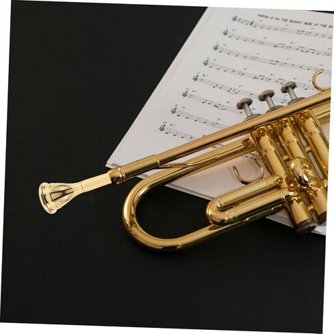 Toddmomy Portable French Horn Mouthpiece Brass Plated Copper Music Instrument Accessory for Exceptional Sound Control and Performance for Concerts and Gatherings in Kuwait