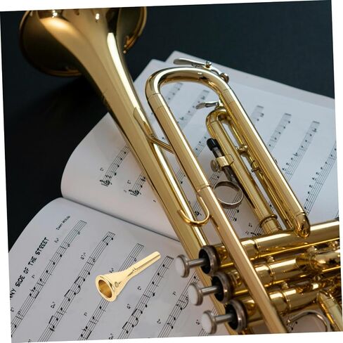 BESPORTBLE Copper French Horn Mouthpiece Metal Replacement Accessory for Beginners Professionals Durable Design for Concerts Performances Enhances Instrument Performance in Kuwait