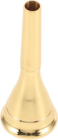BESPORTBLE Copper Horn Mouthpiece Durable Metal Replacement Accessory for French Horn Fit Elegant Design Practical and Sturdy for Beginners and Musicians in Kuwait