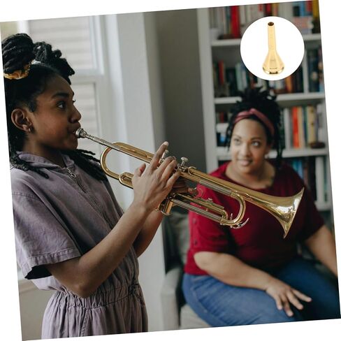 BESPORTBLE Copper Horn Mouthpiece Durable Metal Replacement Accessory for French Horn Fit Elegant Design Practical and Sturdy for Beginners and Musicians in Kuwait