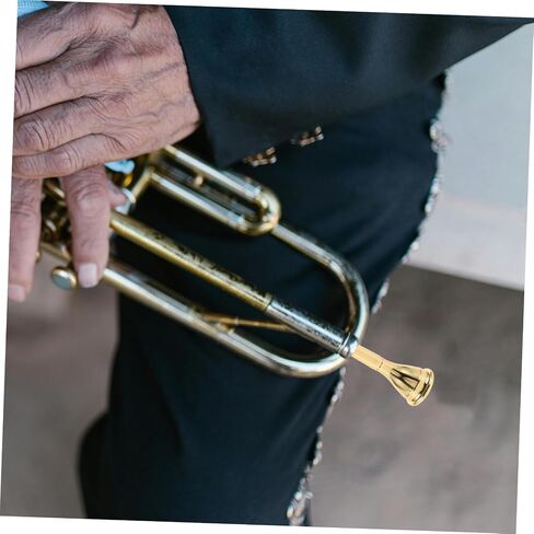 BESPORTBLE Copper Horn Mouthpiece Durable Metal Replacement Accessory for French Horn Fit Elegant Design Practical and Sturdy for Beginners and Musicians in Kuwait