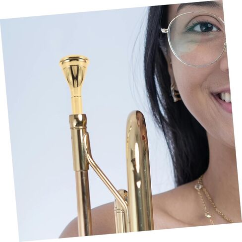 TOYANDONA Portable French Horn Mouthpiece Plated Brass Horn Accessory for Enhanced Performance Music Instrument Supplies for Daily Use Smooth Finish for Confidence in Play in Kuwait