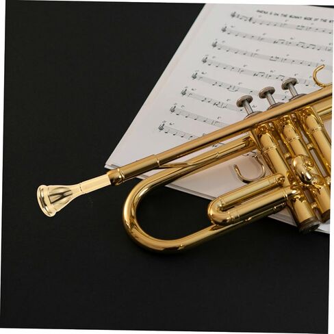 TOYANDONA Portable French Horn Mouthpiece Plated Brass Horn Accessory for Enhanced Performance Music Instrument Supplies for Daily Use Smooth Finish for Confidence in Play in Kuwait
