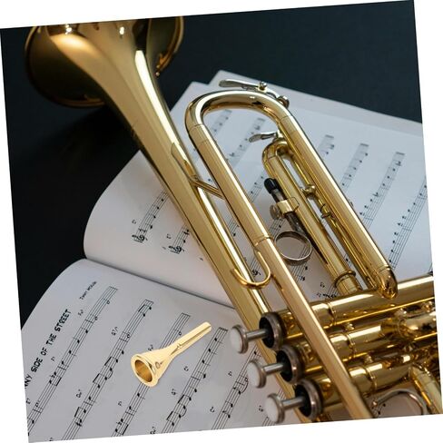 BESPORTBLE French Horn Mouthpiece Copper Replacement Accessory for Horn Players Durable Metal Design for Exceptional Sound Control and Versatile Use Concerts and Events in Kuwait