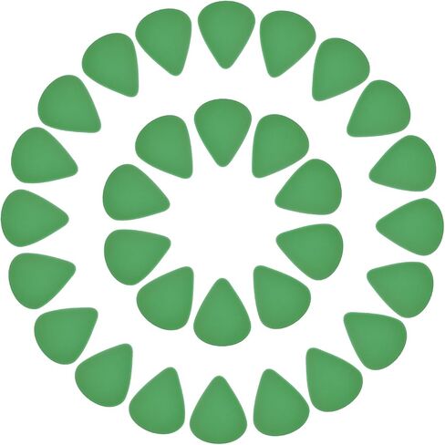 اعواد جيتار MECCANIXITY، 40 قطعة بسمك 0.81 مم سميكة غير لامعة غير قابلة للانزلاق ريشة جيتار باس من أجل القيثارة الكهربائية الصوتية، أبيض in Kuwait