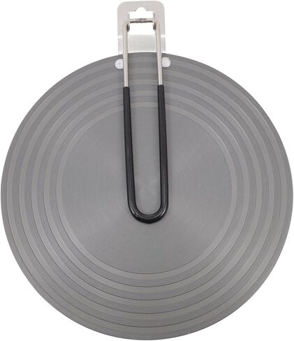 Aluminum Thermal Guide Plate with Handle Folding Heat Converter Disk for Induction Cookers Kitchen Heat Diffuser for Pots and Pans 12-inch in Kuwait