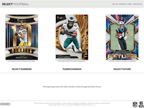 2025 Panini SELECT Football Series مختومة 24 بطاقة Blaster Box تتميز بـ 3 بطاقات BLASTER حصرية باللونين الأحمر والأزرق بالإضافة إلى بطاقات متوازية للصدمات in Kuwait