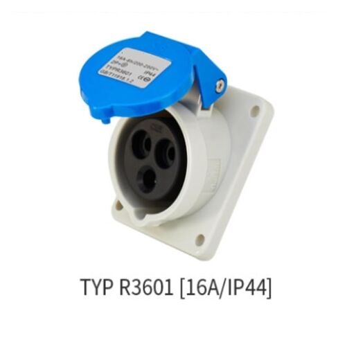 3-4-5 دبوس-TYPR-16A-موصل الطيران الصناعي راحة المقبس IP44 | مقعد بفتحات مائلة مخفية TYPR-3601 in Kuwait