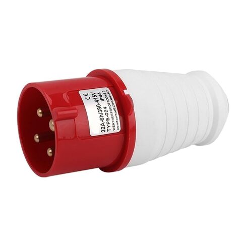 ZQ-024 موصل الطيران 4 دبوس 4x32A مقاوم للماء IP44 صناعي in Kuwait