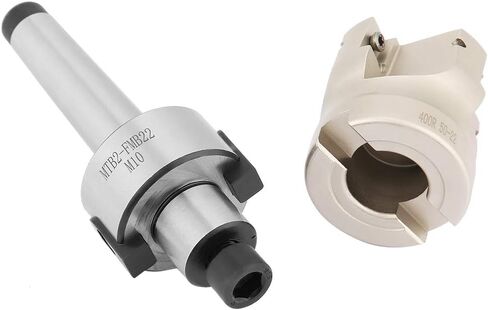 MT2 FMB22 Plan Cutter Holder, 400R 50 22 CNC Shaft Milling Cutters with APMT1604 Inserts, 10 Pieces in Kuwait