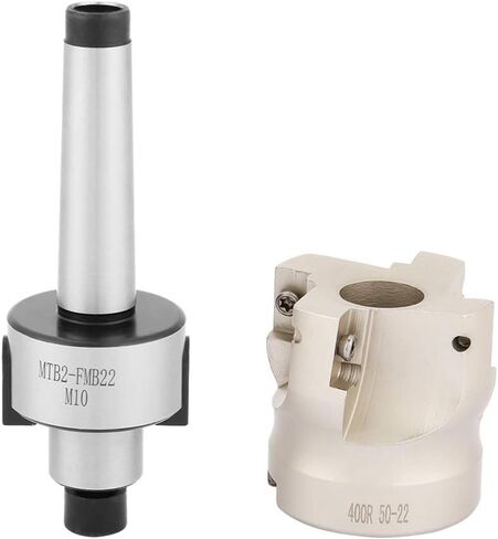 MT2 FMB22 Plan Cutter Holder, 400R 50 22 CNC Shaft Milling Cutters with APMT1604 Inserts, 10 Pieces in Kuwait