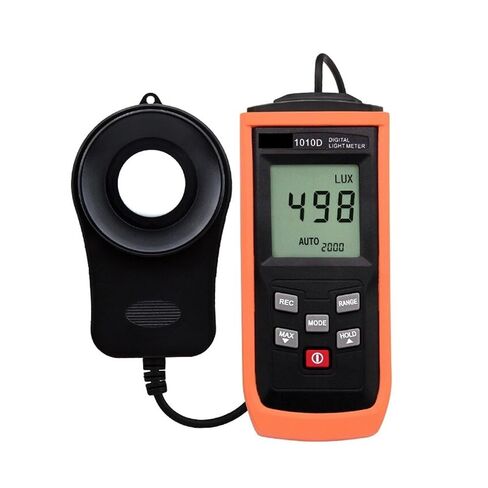 مقياس الطيف، مقياس Luxometer الرقمي الاحترافي 200000Lux، جهاز قياس الضوء المحمول عالي الدقة لقياس إضاءة LED بدقة in Kuwait