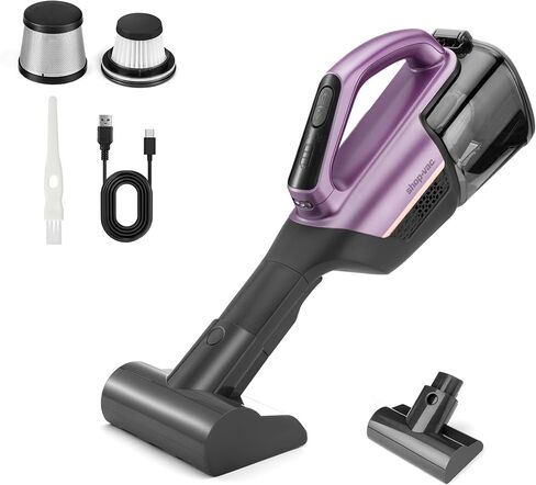 مكنسة كهربائية محمولة Shop-Vac S4 20V لاسلكية مع محرك بدون فرش، فوهة للحيوانات الأليفة مزودة بمحرك، مكنسة محمولة قوية مزدوجة السرعة بقدرة 15000 باسكال لشعر المنزل والحيوانات الأليفة، مثبتة على الحائط، ضوء LED، ذهبي شامبانيا in Kuwait