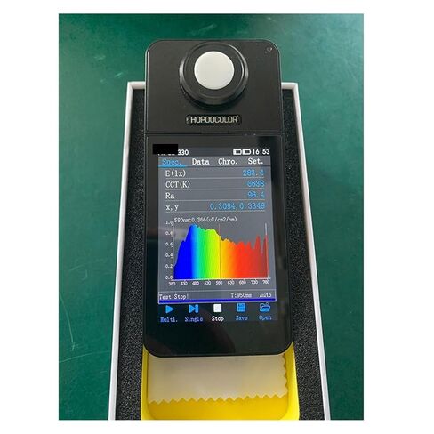Spectrometer, Spectrometer Light Spectrum Meter CRI Meter CCT Lux Tester in Kuwait