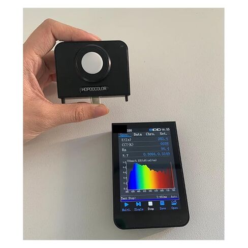 Spectrometer, Spectrometer Light Spectrum Meter CRI Meter CCT Lux Tester in Kuwait