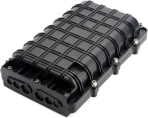 Fiber Optic Splice Box 48 core Cable 3 in Outdoor Horizontal Waterproof Fiber Closure Adapter in Kuwait