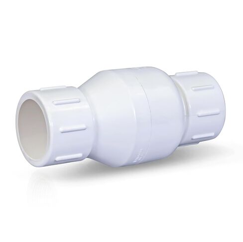 Everflow 1-1/2" Solvent PVC Spring Check Valve 290S112 in Kuwait
