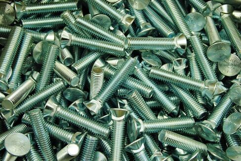 (40 pcs) Flat Head #3 Plow Bolt 1/2-13 x 2-1/2 Grade 5 Zinc Plated in Kuwait