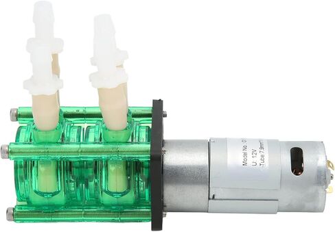مضخة تمعجية عالية مضخة جرعات سائلة مزدوجة الرأس للتجربة، المختبر، 700 مل دقيقة (DC12V) in Kuwait