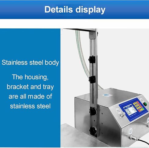 Liquid Filling Machine, Automatic Weighing Diaphragm Pump of 8-1000 G, Digital Control for Soy Sauce, Drinks, Vinegar, Milk, Alcohol, Low Viscosity Fluids in Saudi Arabia