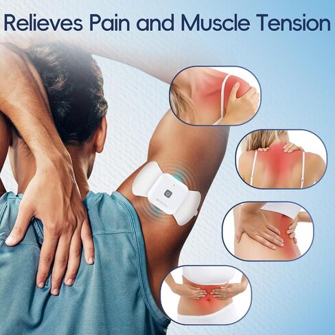 Comfytemp Wireless TENS Unit Muscle Stimulator for Pain Relief Therapy, Relieve Sciatica Rechargeable TENS Machine for Pain Management, Portable TENS Device for Back, Shoulder, Cramps Pain Relief in Kuwait