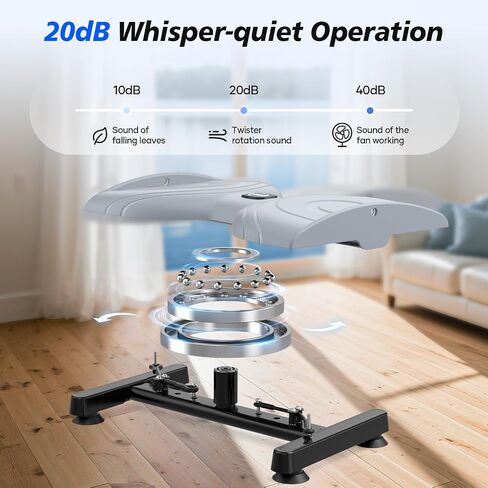 2025 آلة التواء الخصر الجديدة ، لوحة Twister AB لممارسة الرياضة مع قدرة 300 رطل على الوزن ، آلة تمرين تويست للنساء فقدان الدهون في البطن ، معدات تمرين المنزل بلا ضجة in Kuwait