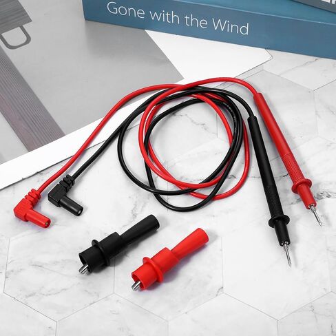 2 جهاز كمبيوتر شخصى يؤدي المتعدد يؤدي اختبار رقمي متعدد 1000V 10A التمساح كليب طويل الموز التوصيل Multimeters اختبار الرصاص كابل المهنية التحقيق عدة متعدد متر المشبك اختبار مجسات in Kuwait