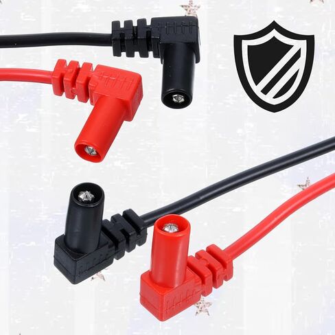 2 جهاز كمبيوتر شخصى يؤدي المتعدد يؤدي اختبار رقمي متعدد 1000V 10A التمساح كليب طويل الموز التوصيل Multimeters اختبار الرصاص كابل المهنية التحقيق عدة متعدد متر المشبك اختبار مجسات in Kuwait