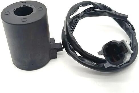 Used Compatible With Hitachi Travel Speed Solenoid Valve Coil, Inner Diameter 14mm, Height 47mm(12V DC) in Kuwait