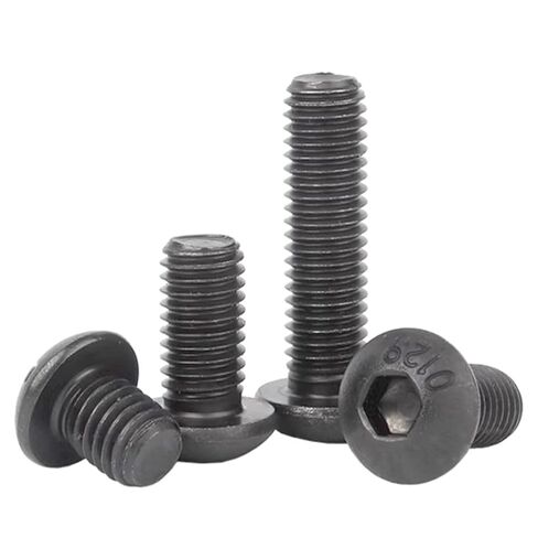 M5 M6 6/8/10/12-55mm Hex Hexagon Socket Round Button Head Screw Bolt 10 Pcs(55mm,M6 (10pcs)) in Kuwait