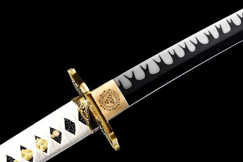 Handmade Anime Sword Katana Full Tang Sharp Real Samurai Sword in Kuwait