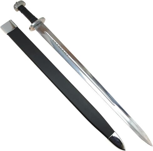 Ulfberht Norse Viking Sword منقوش بالليزر تاريخي من نوع Oakeshott من الفولاذ المقاوم للصدأ in Kuwait